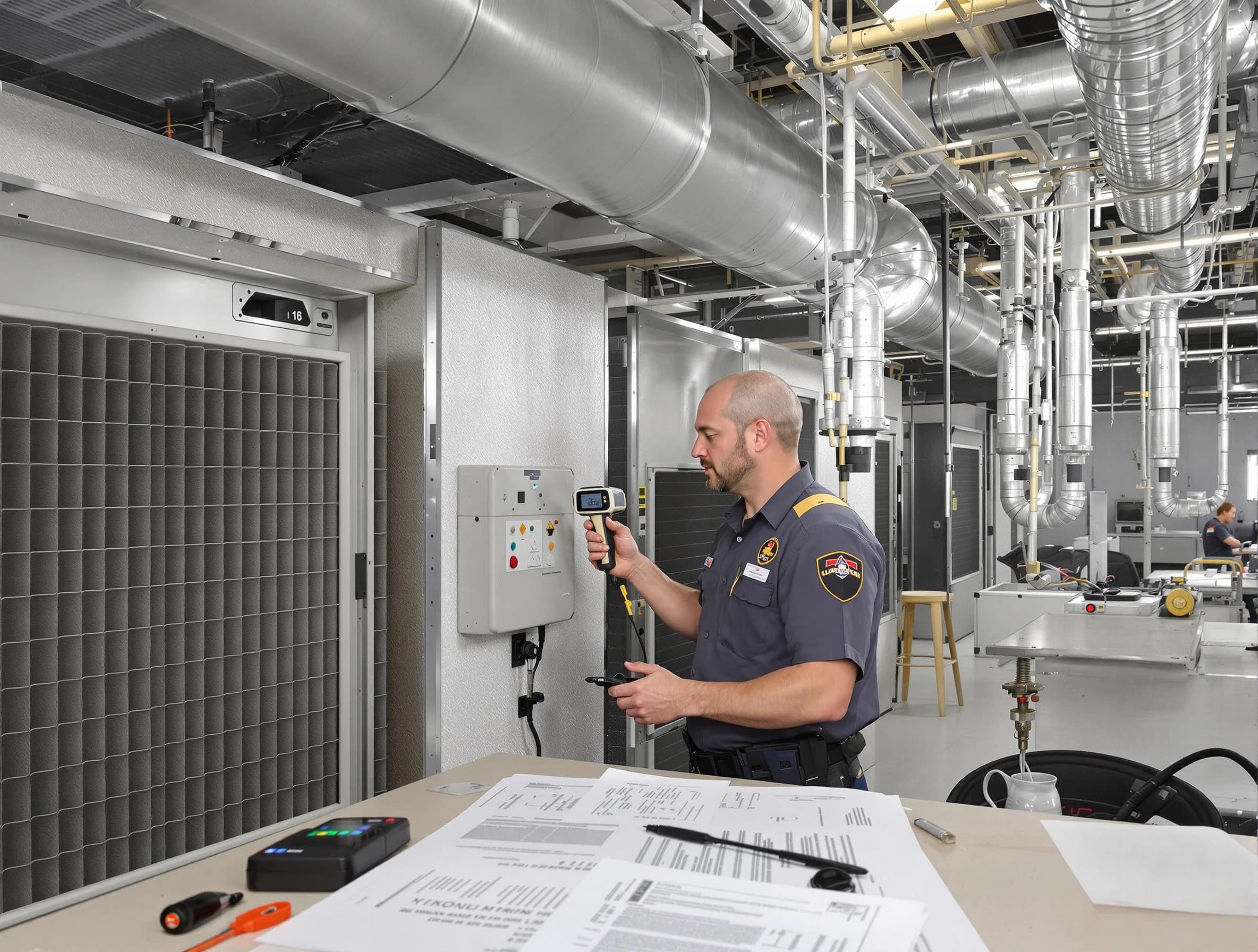 Professional filter system inspection by Gardendale Air Duct Cleaning in Gardendale