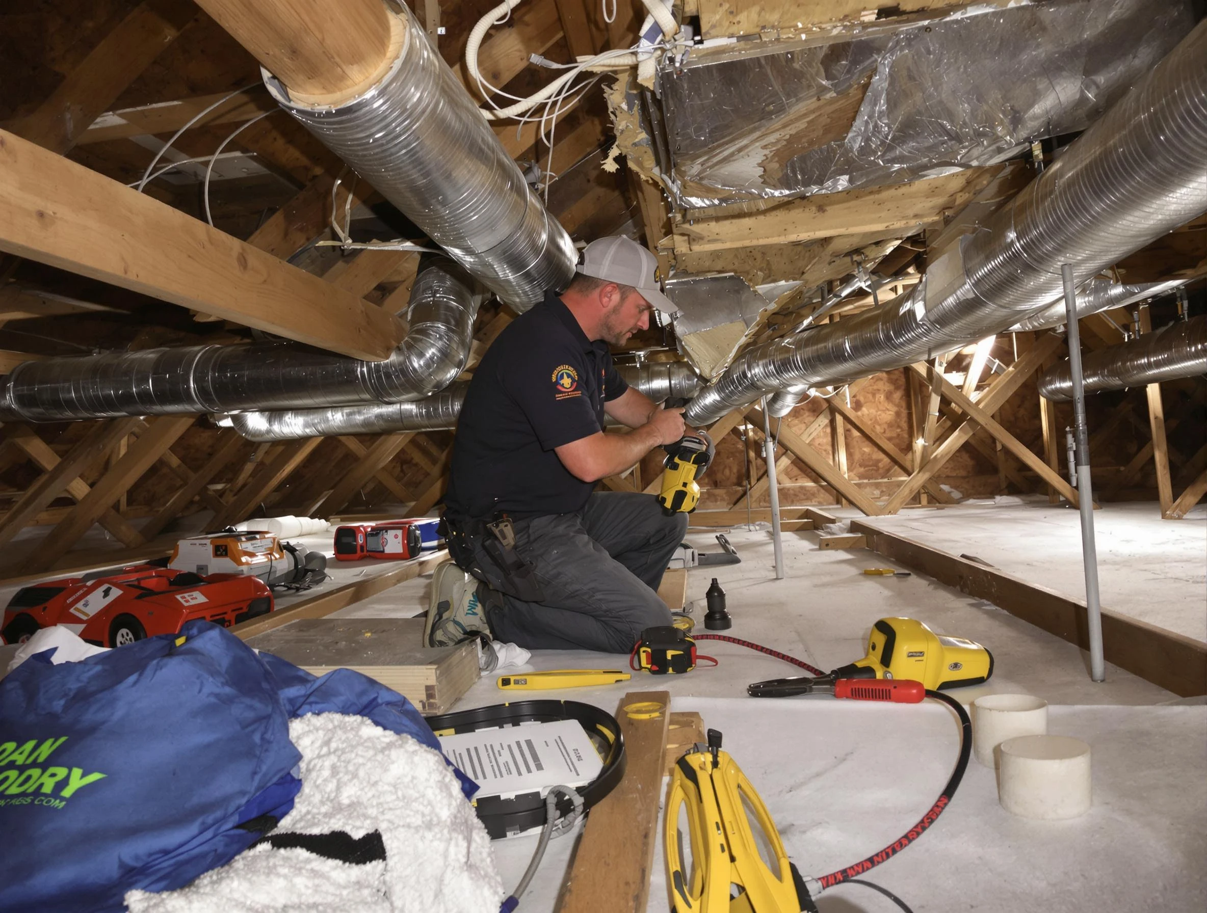 Professional air duct repair by Gardendale Air Duct Cleaning in Gardendale