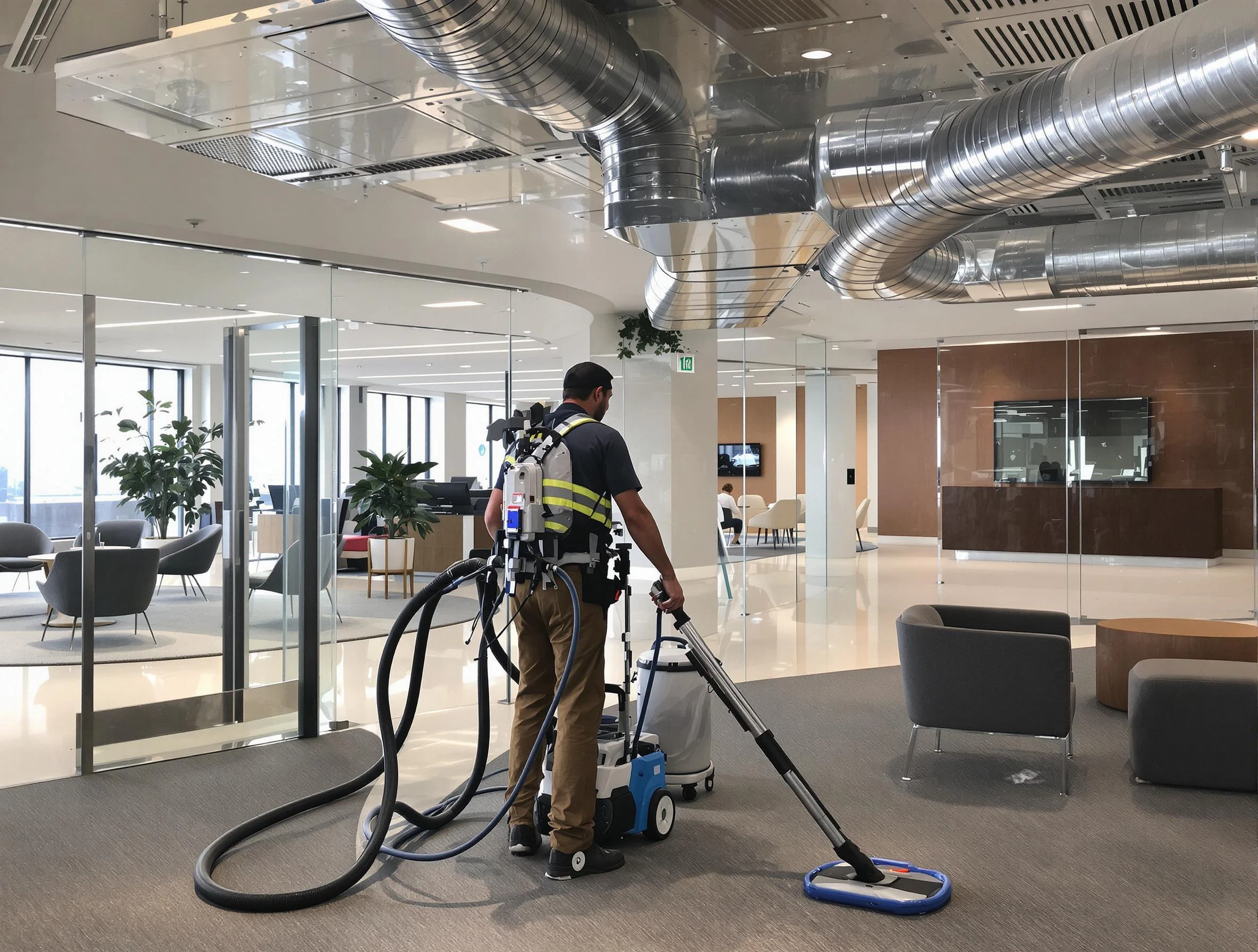 Commercial duct cleaning service by Gardendale Air Duct Cleaning in Gardendale