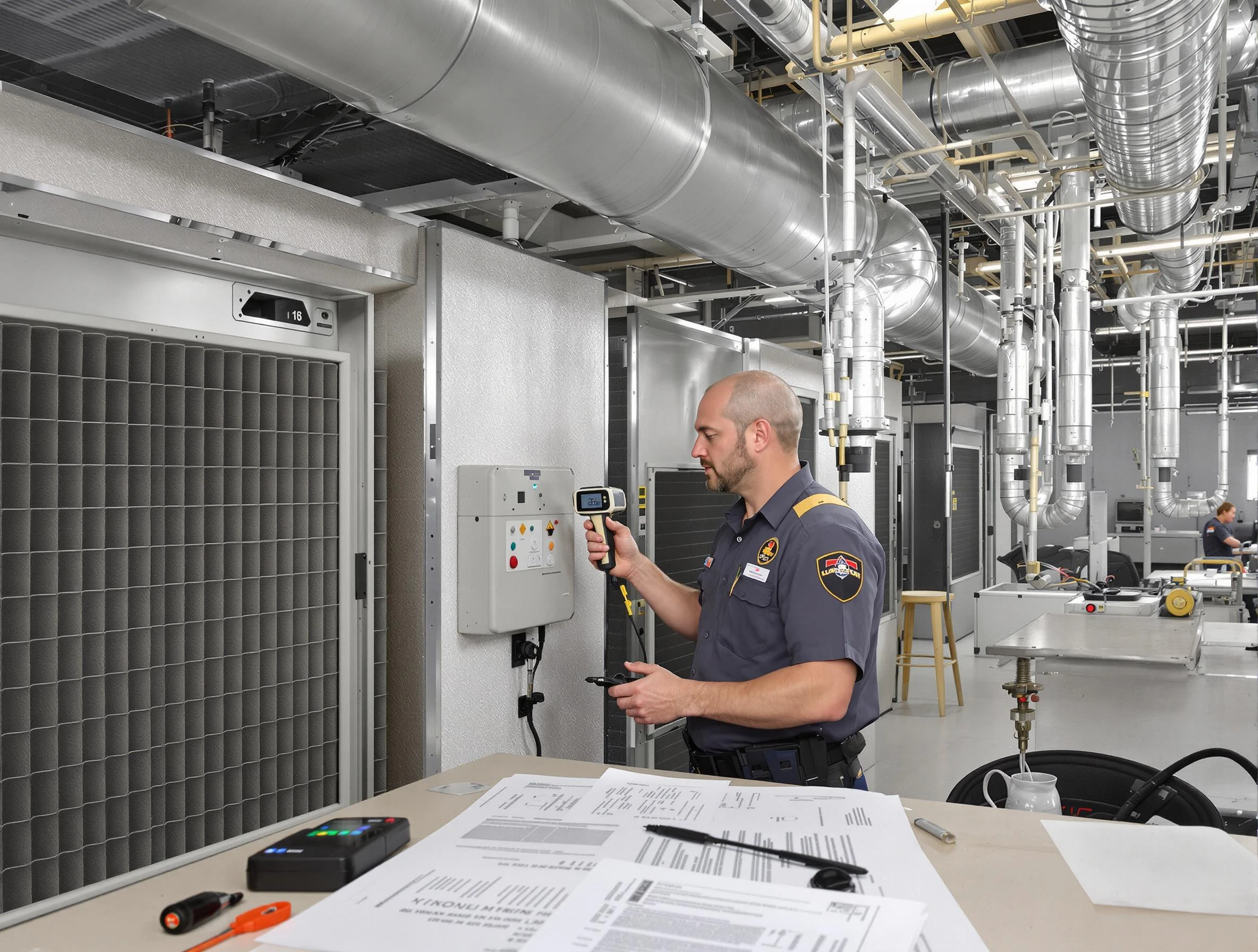 Professional filter system inspection by Gardendale Air Duct Cleaning in Gardendale