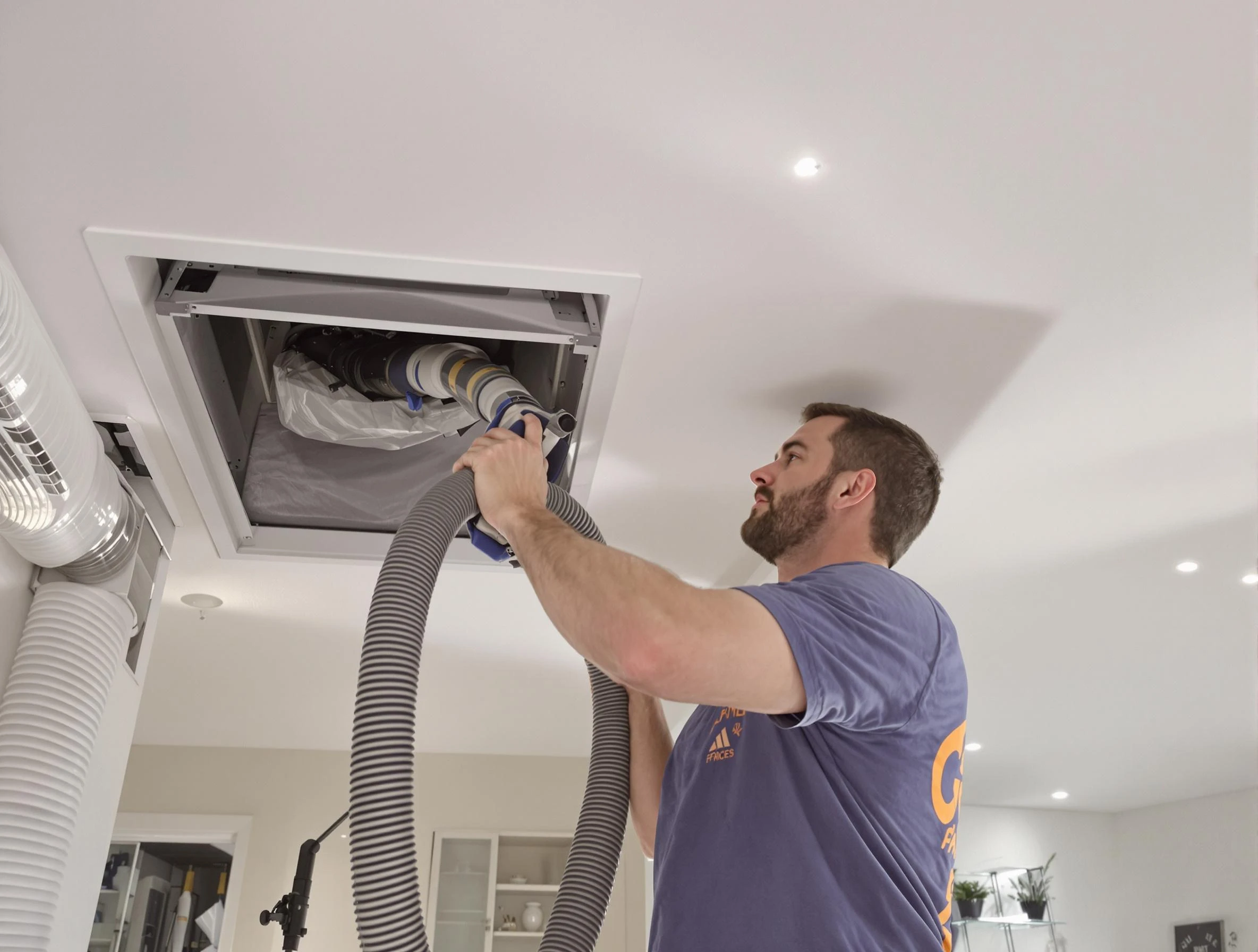 Precision indoor duct cleaning by Gardendale Air Duct Cleaning in Gardendale