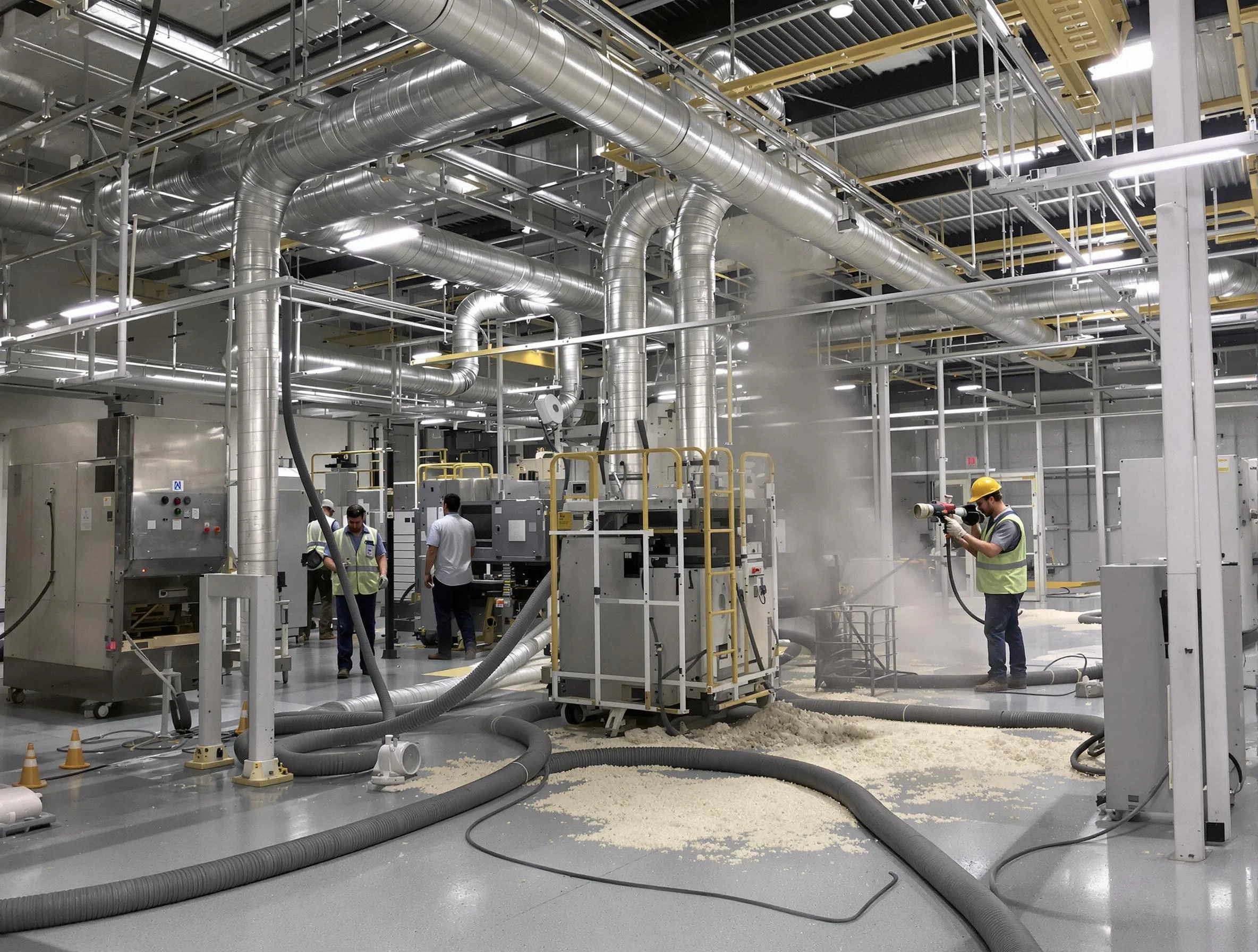 Heavy-duty industrial duct cleaning by Gardendale Air Duct Cleaning in Gardendale